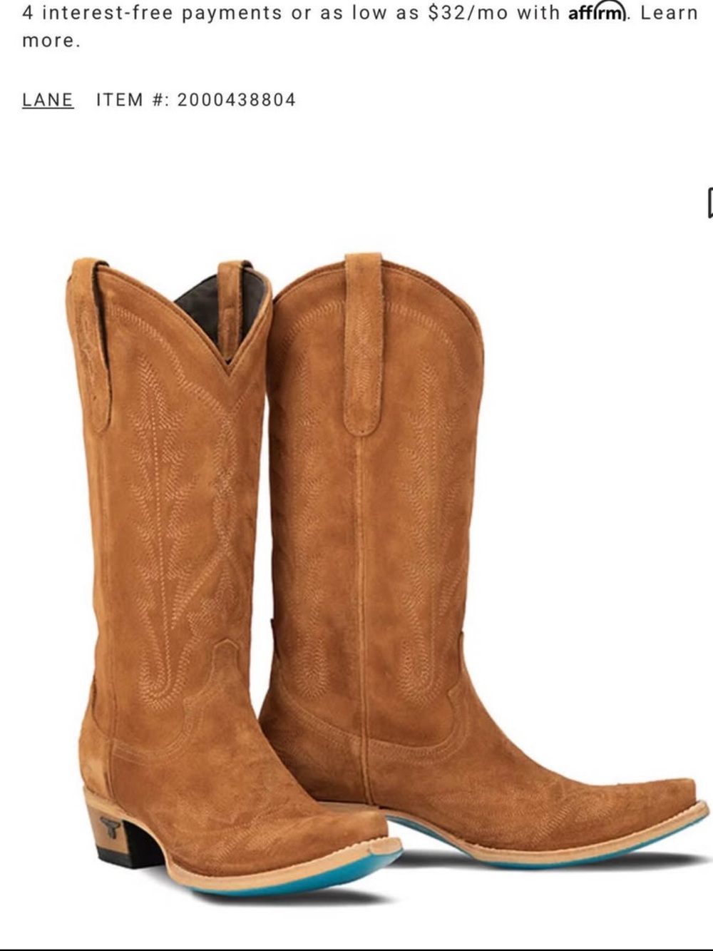 Lane Lexington Suede Boots